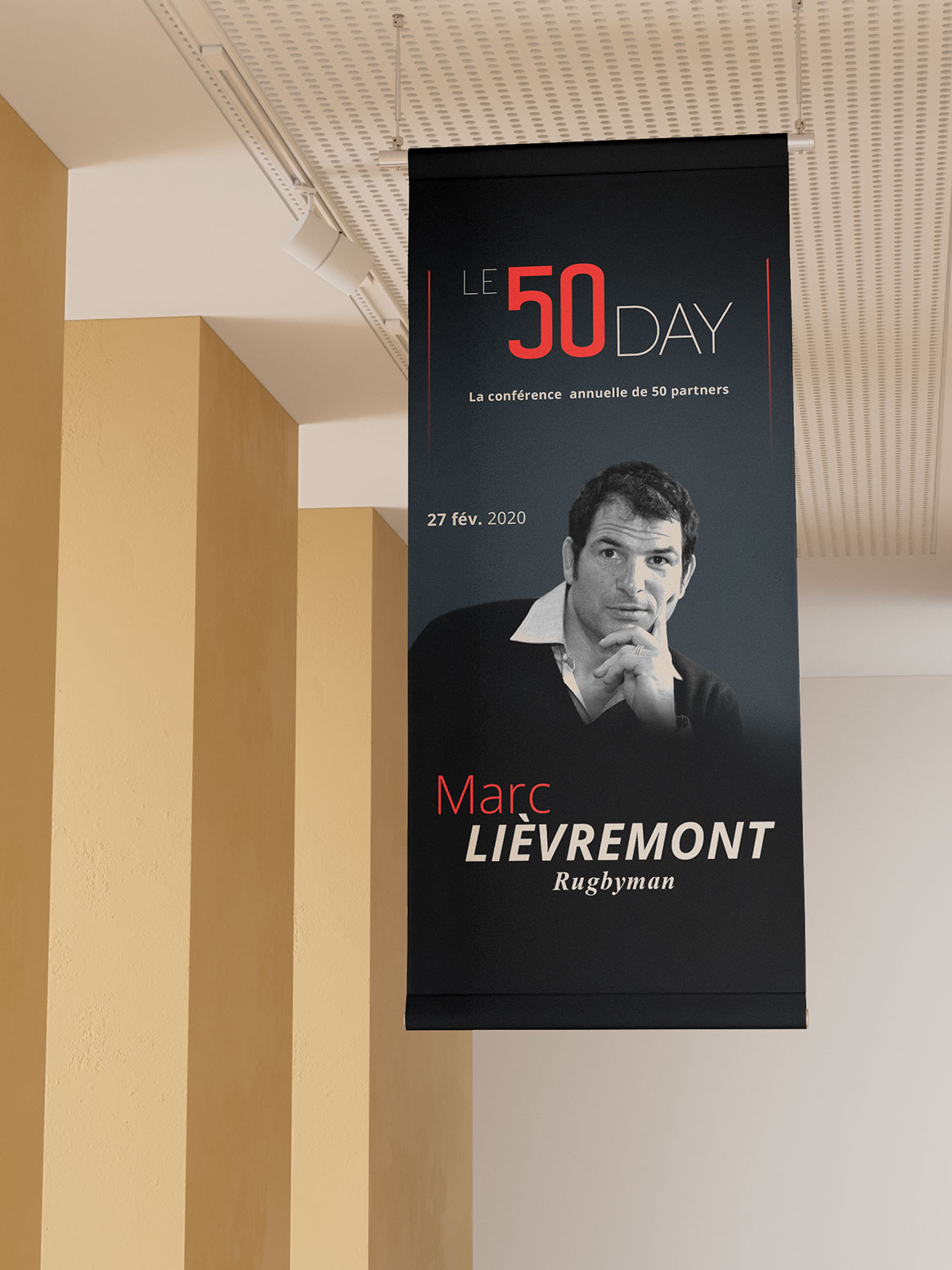 Identité visuelle événement 50 Days