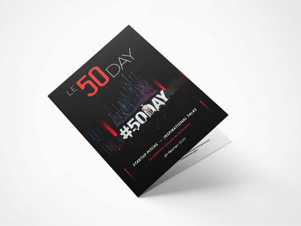 Identité visuelle événement 50 Days
