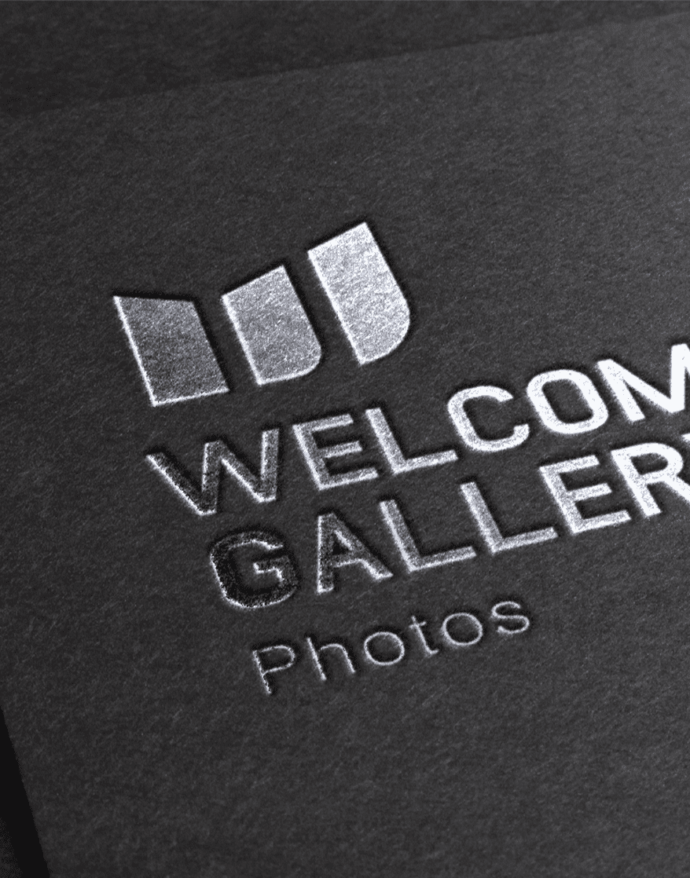 Identité visuelle Welcome Gallery