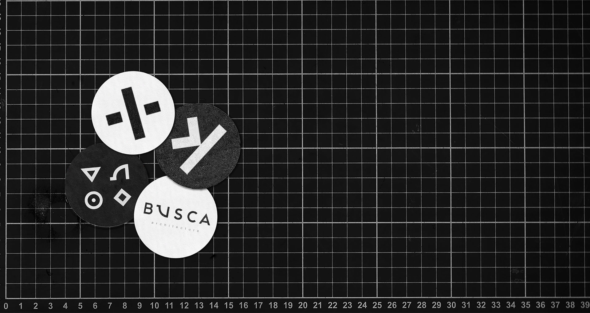 Identité visuelle, branding, direction artistique éditions Busca Idrac Architecture
