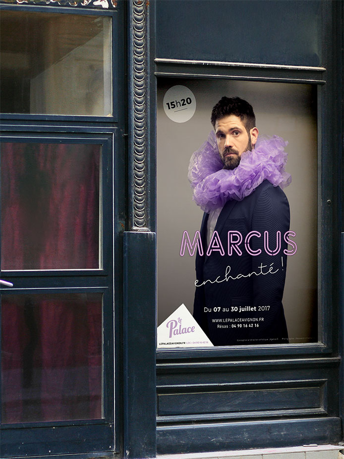 Direction Artistique, Affiches pour le spectacle de Marcus