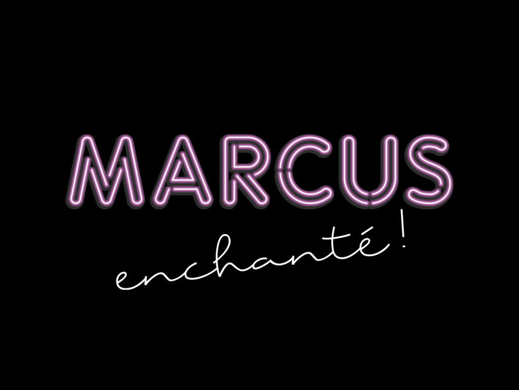 Direction Artistique, Affiches pour le spectacle de Marcus